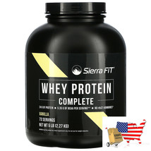 Sierra Fit, Whey Protein Complete, Vanilla, 5 lb (2.27 kg) - $111.84