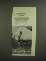 1974 Saks Fifth Avenue Kenneth J. Lane's Metal Tusk Jewelry Advertisement - $14.99
