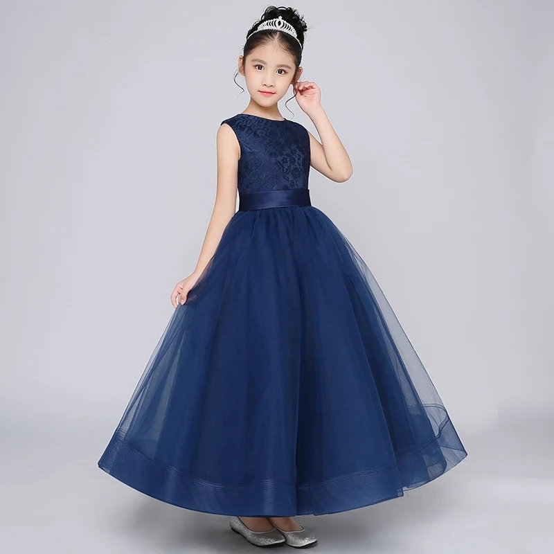 Girl Lace Princess Dress Princess Fashion Costume Dress girl Evening ...