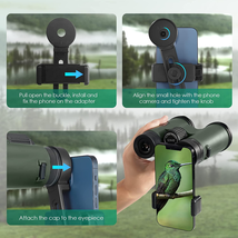 12X42 HD Binoculars, IPX7 Fog & Waterproof Binoculars for Adults with Upgraded P image 6