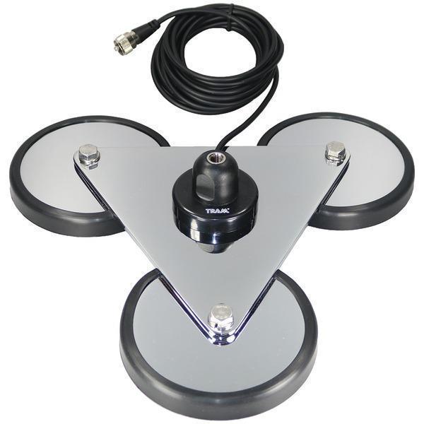 5 inch CB Antenna Mount with Rubber Boots & 18ft RG58A/U Coaxial Cab Radios
