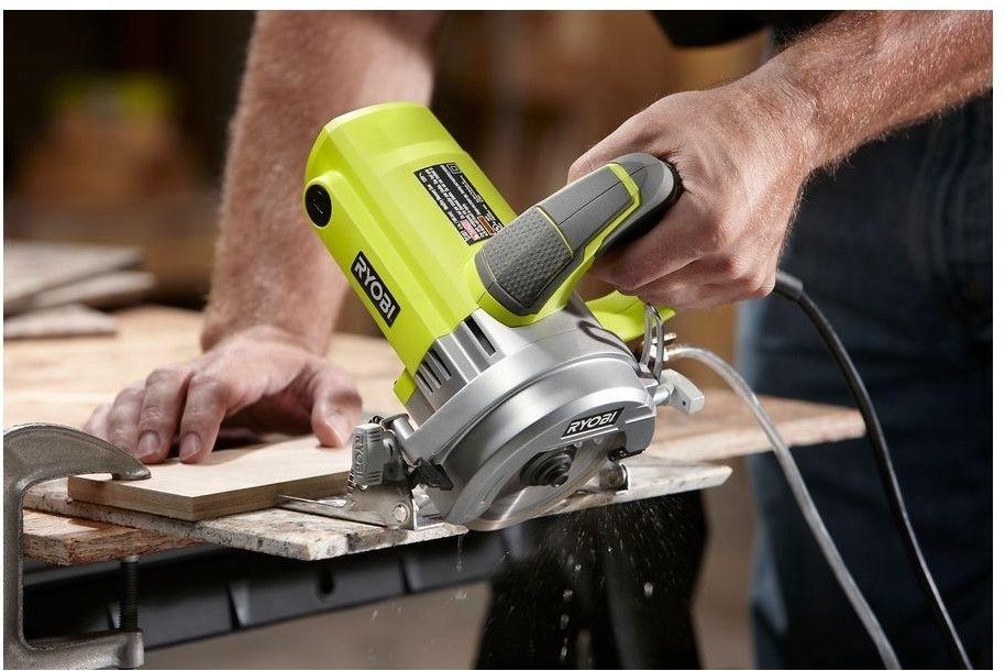 Ryobi Wet Tile Saw Handheld 4 12 Amp Brass Water Regulator Steel Blade