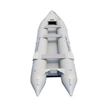 BRIS 15.4Ft Inflatable Kayak Fishing Boat Tender Poonton Inflatable Canoe Dinghy image 4