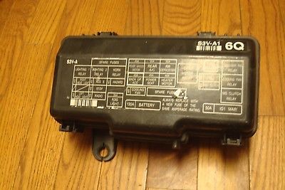 2004 2005 2006 ACURA MDX 3.5L AWD OEM Under Hood Engine Fuse Relay ...