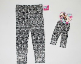 Girl 4 5 and Doll Matching Black Leggings Pants Fit Dollie &amp; Me American... - $9.99