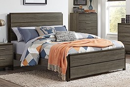 Vestavia Platform Bed In Grey - Eastern King - $780.19