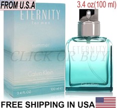 Eternity Summer Cologne By Calvin Klein, 3.4 oz Eau De Toilette Spray (2... - $79.18