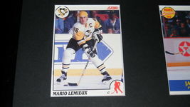1990 Pittsburgh Penguins Champs Framed 16x20 Score Team Card Set w/ Jagr Rookie image 3