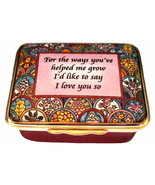 Halcyon Days &quot;For the ways... I Love You So&quot; English Enamels - $125.00