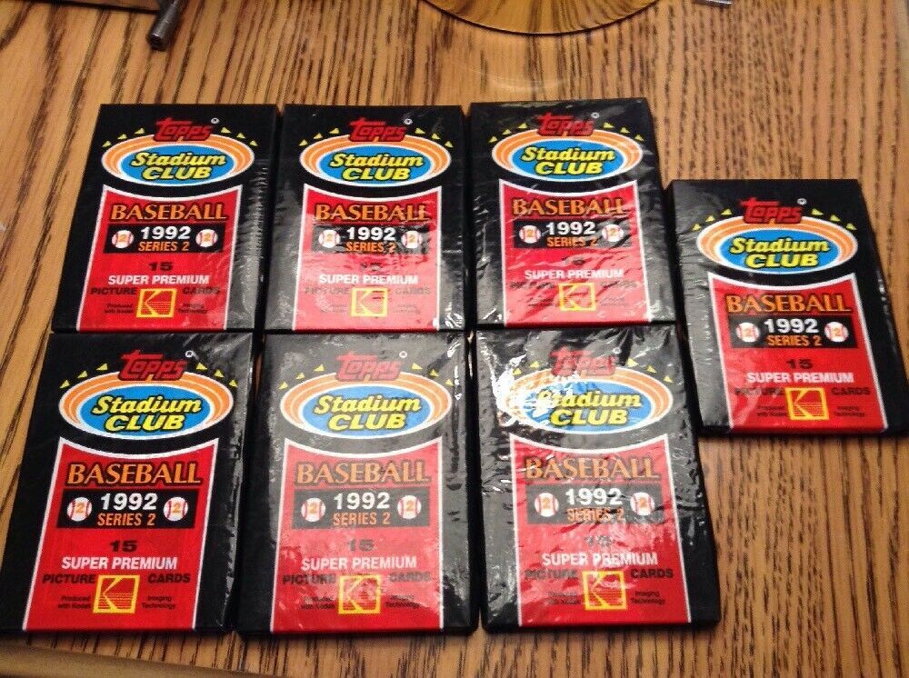 1992 TOPPS STADIUM CLUB SERIES 3 BASEBALL cards pack