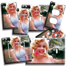 Marilyn Monroe Smiling Flower Light Switch Wall Plate Outlet Room Home Art Decor - $10.99+