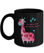 Romantic Giraffe You Stole My Heart I&#39;ll Let You Keep Mug Gift Coffee Cu... - $17.59