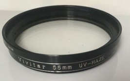 Vivitar 55mm UV-Haze Caméra Objectif Filtre Fabriqué En Japon 6412033 Leedar M55 - $14.21