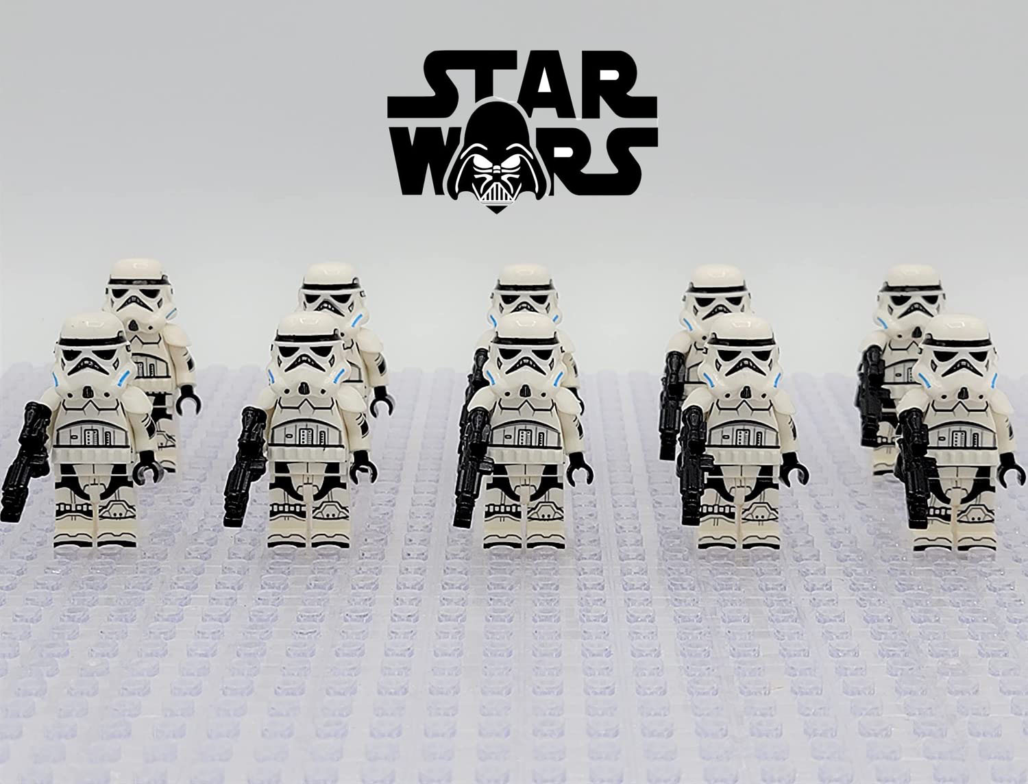 Star Wars Imperial Stormtroopers Army Set 10 Minifigure Building Blocks Toys