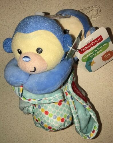fisher price blanket and rattle set