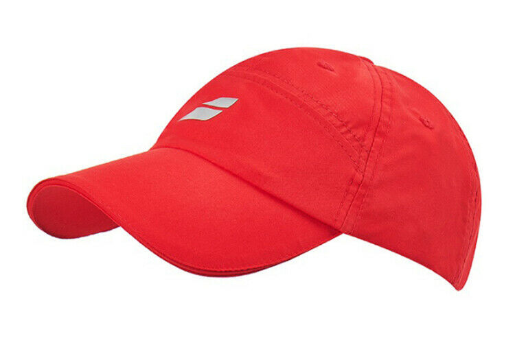 Babolat Tennis Cap BOXED ** Fast Dry Double Line Cap Hat Coral OSFA ** NEW 