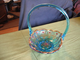 1960&#39;s Made In Italy Aqua Blue Basket - $29.99