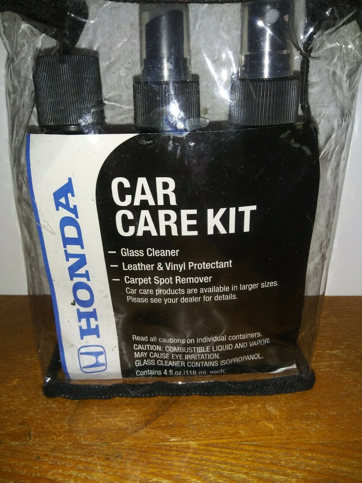 genuine-oem-honda-car-care-kit-set-08700-9211-glass-leather-carpet