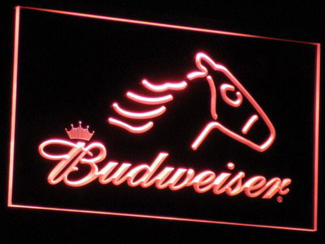 Budweiser Horse LED Neon Sign home decor crafts