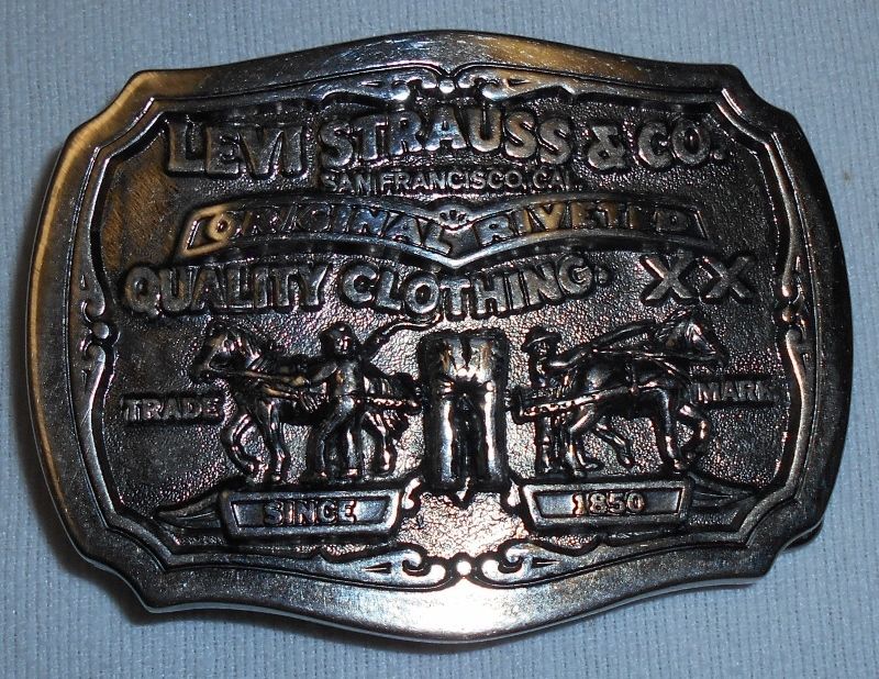 Levi's Levi Strauss 2 Horse Brand Limited Edition Classic Western Belt ...