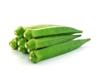 Primary image for Non-GMO Long Green Pod Okra - 25 Seeds