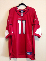 Arizona Cardinals Larry Fitzgerald Jersey Superbowl Size 54 Reebok NFL Preowned - $42.06