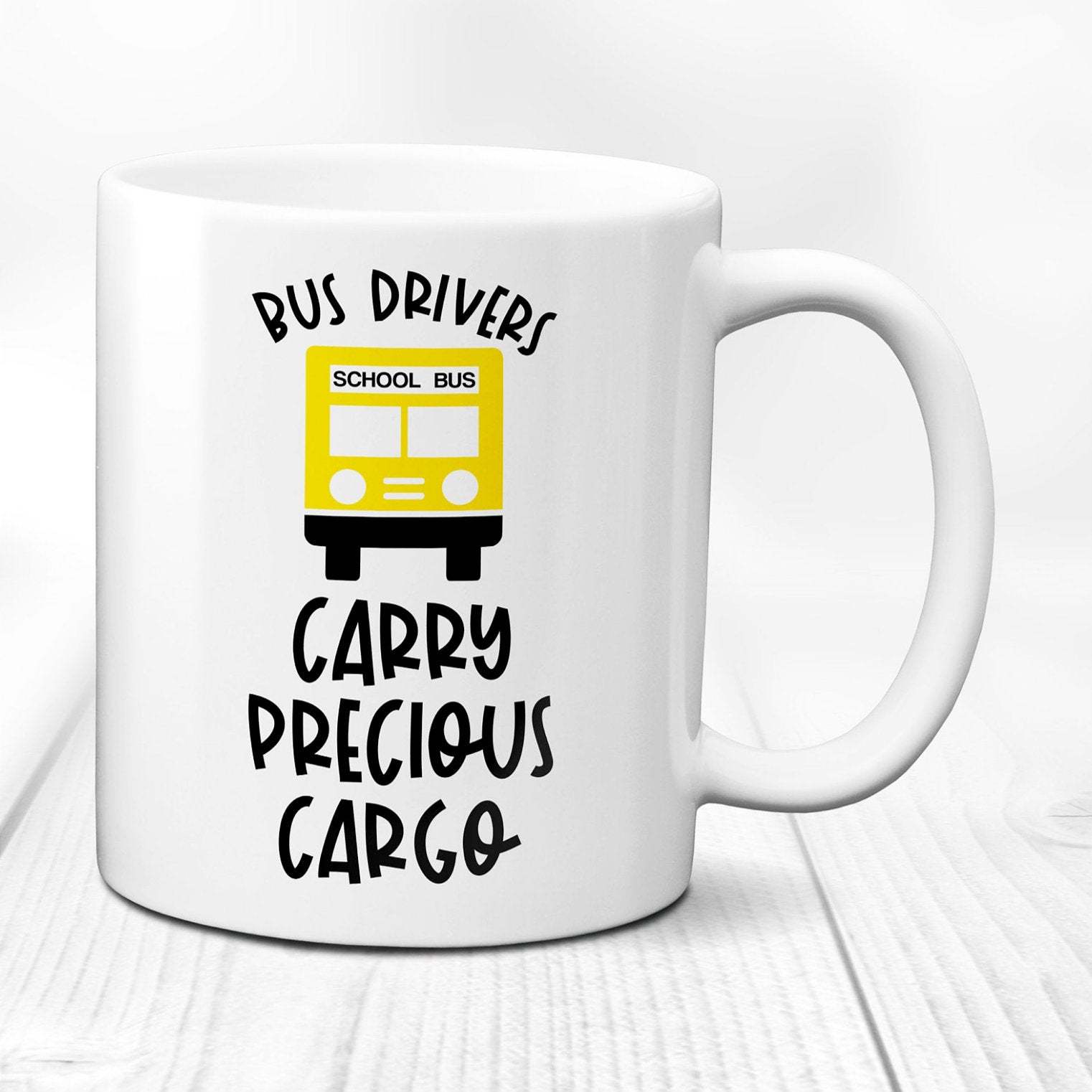 Bus drivers mug school drivers mug school driver coffee school driver ...