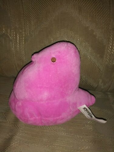 Peeps 6" Blue Plush Easter Bunny Rabbit Just Born Beanbag Stuffed Animal 2014 for sale online 