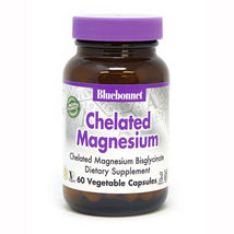 Blue Bonnet Chelated Magnesium 60 Vegicaps Made in USA  - $28.86