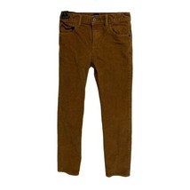 Gap Jeans Bambini Velluto a Coste Pantaloni Misura 10 Regular Elasticizzato Slim - $19.40