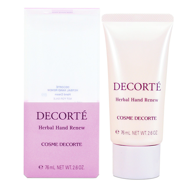COSME DECORTE Herbal Hand Renew Hand Cream 76ml / 2.6.oz. New From Japan