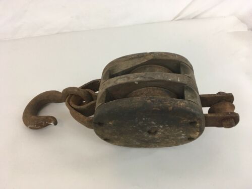 vintage barn pulley