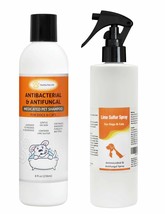 Bundle - 2 Items: Classic&#39;s Lime Sulfur Shampoo (8 oz) and Classic&#39;s Lim... - $32.99