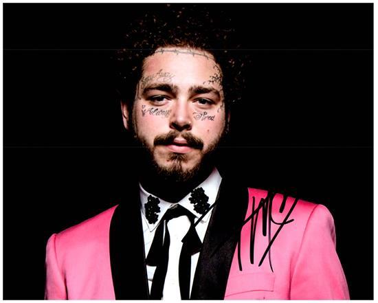 POST MALONE Authentic Autographed Signed 8X10 Photo w/COA - 30113 - Other