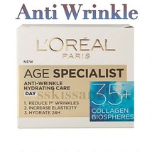 L&#39;Oreal Paris Age Specialist 35+ Moisturizing Day Face Cream Anti Wrinkl... - $14.40