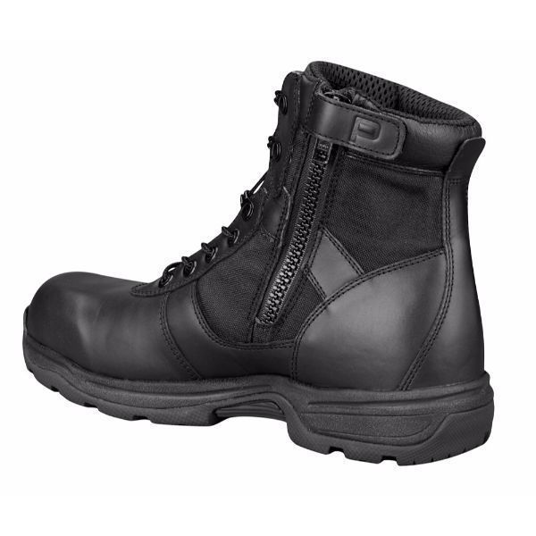 Tactical Boots Propper 6" Side Zip Black 11.5 Wide EMT EMS Series 100