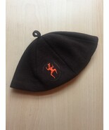 Vintage 60s Brownie Hat/Beanie with sprite patch - $15.00