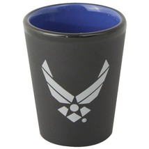airforce wing 1.5 oz ceramic shot glass - $22.55