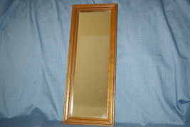 Homco Wood Rectangle Accent Mirror Home Interiors - $11.00