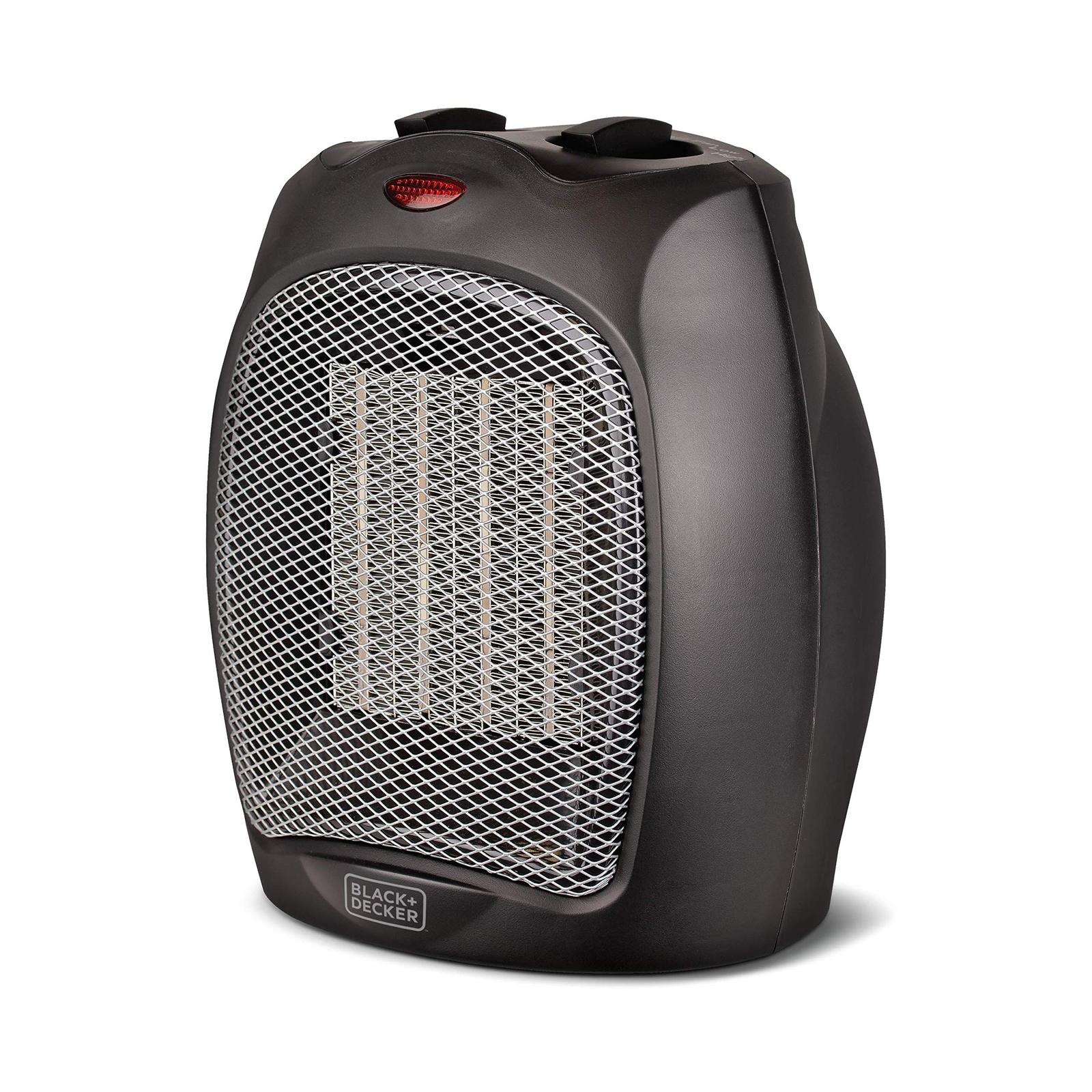BLACK+DECKER Ceramic Heater Black Portable & Space Heaters