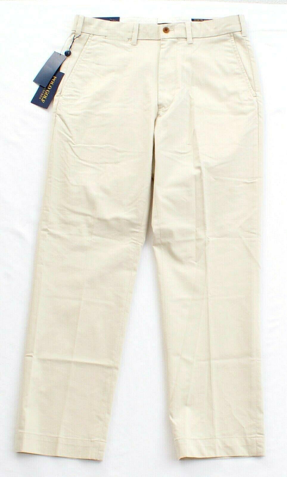 Polo Golf Ralph Lauren Sand Flat Front Stretch Cotton Twill Golf Pants