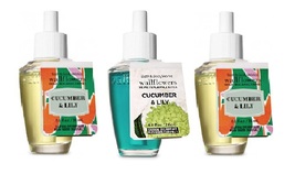 Bath &amp; Body Works Wallflower Home Fragrance Refill Bulbs- Cucumber &amp; Lil... - $23.25