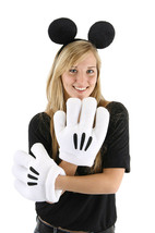 Disney Mickey Mouse Ears Headband And Gloves Kit - $19.29