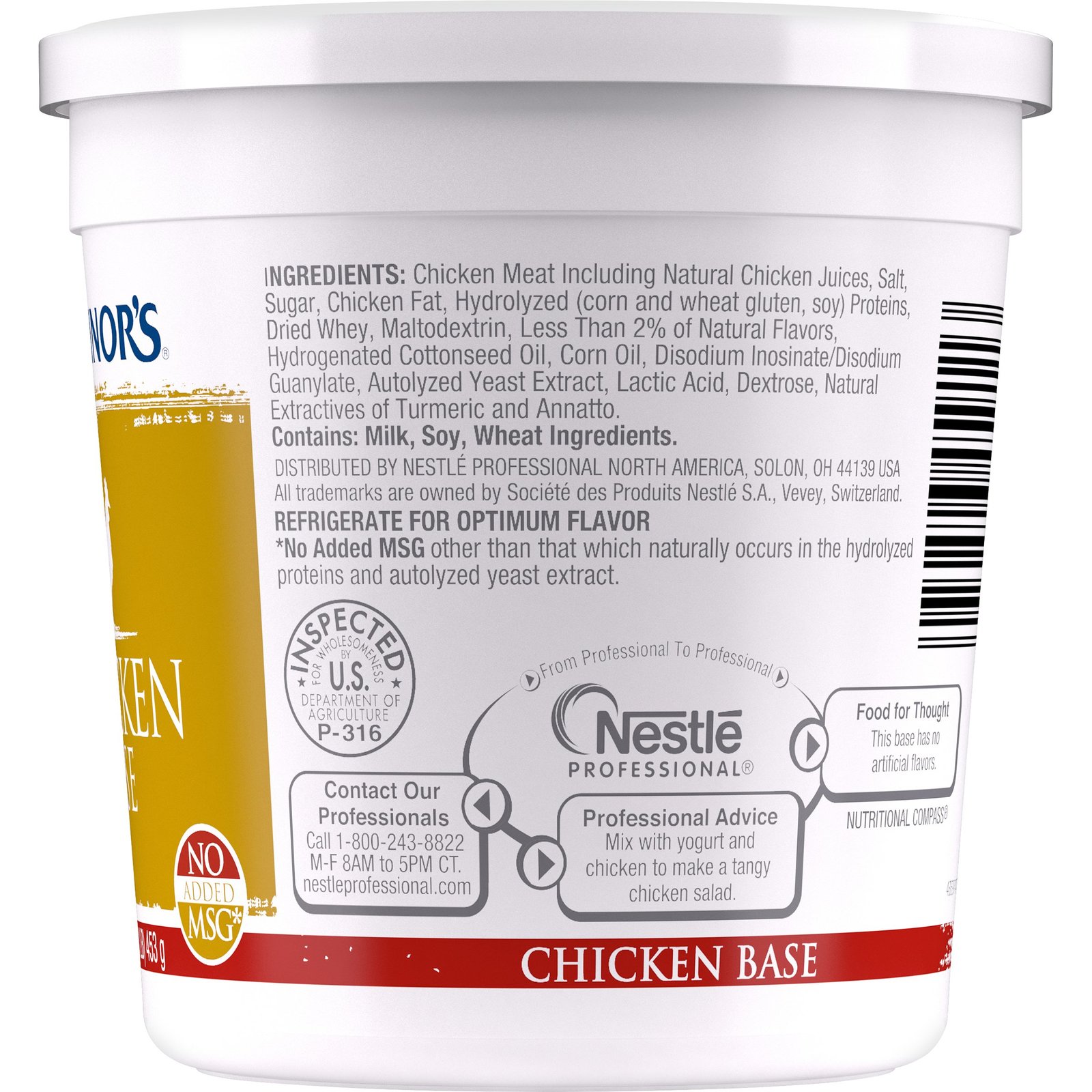 Minor's Chicken Base, Instant Chicken Stock, Bouillon, No Added MSG