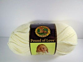 Lion Brand Pound of Love Yarn - Antique White - $11.99