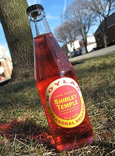 Boylan Shirley Temple Soda, 12 fl oz (24 Glass Bottles ...