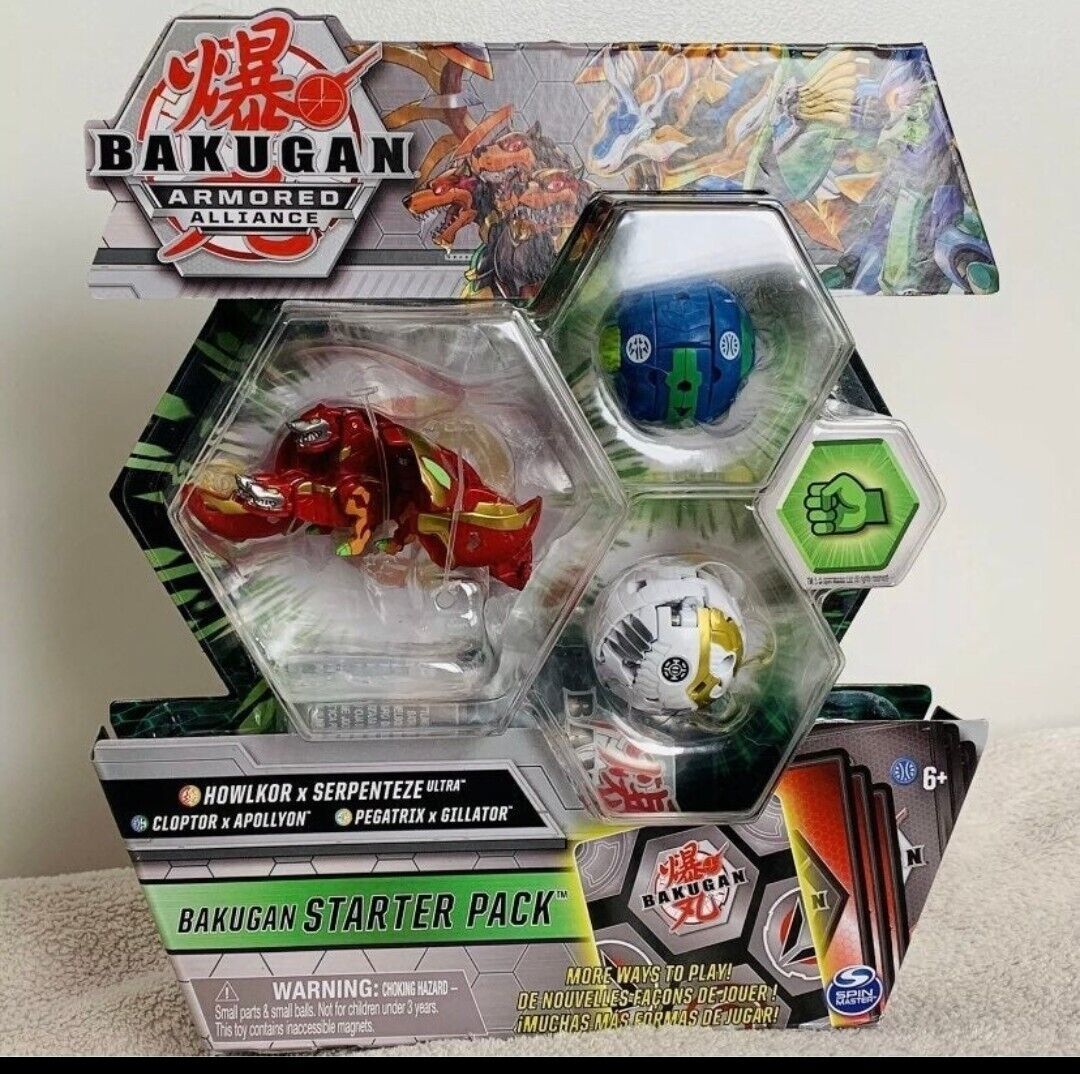 Bakugan Starter Pack Armored Alliance Pharol x Gillator Ultra Action