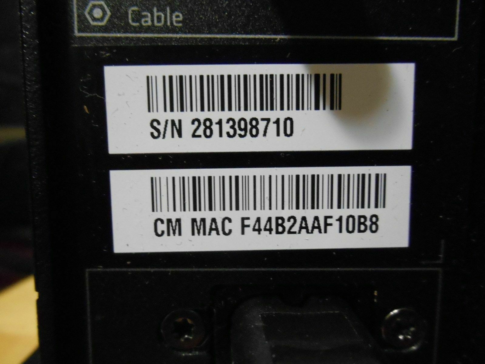 Cisco COMCAST XFINITY XB3 MODEM ROUTER WIRELESS DUALBAND DPC3941T