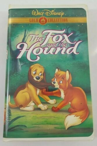 The Fox And The Hound VHS Walt Disneys Gold Classic Collection Movie ...