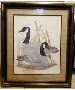 GENE MURRAY LITHOGRAPH CANADA Geese 160/950 Signed numbered in nice fram... - $135.58